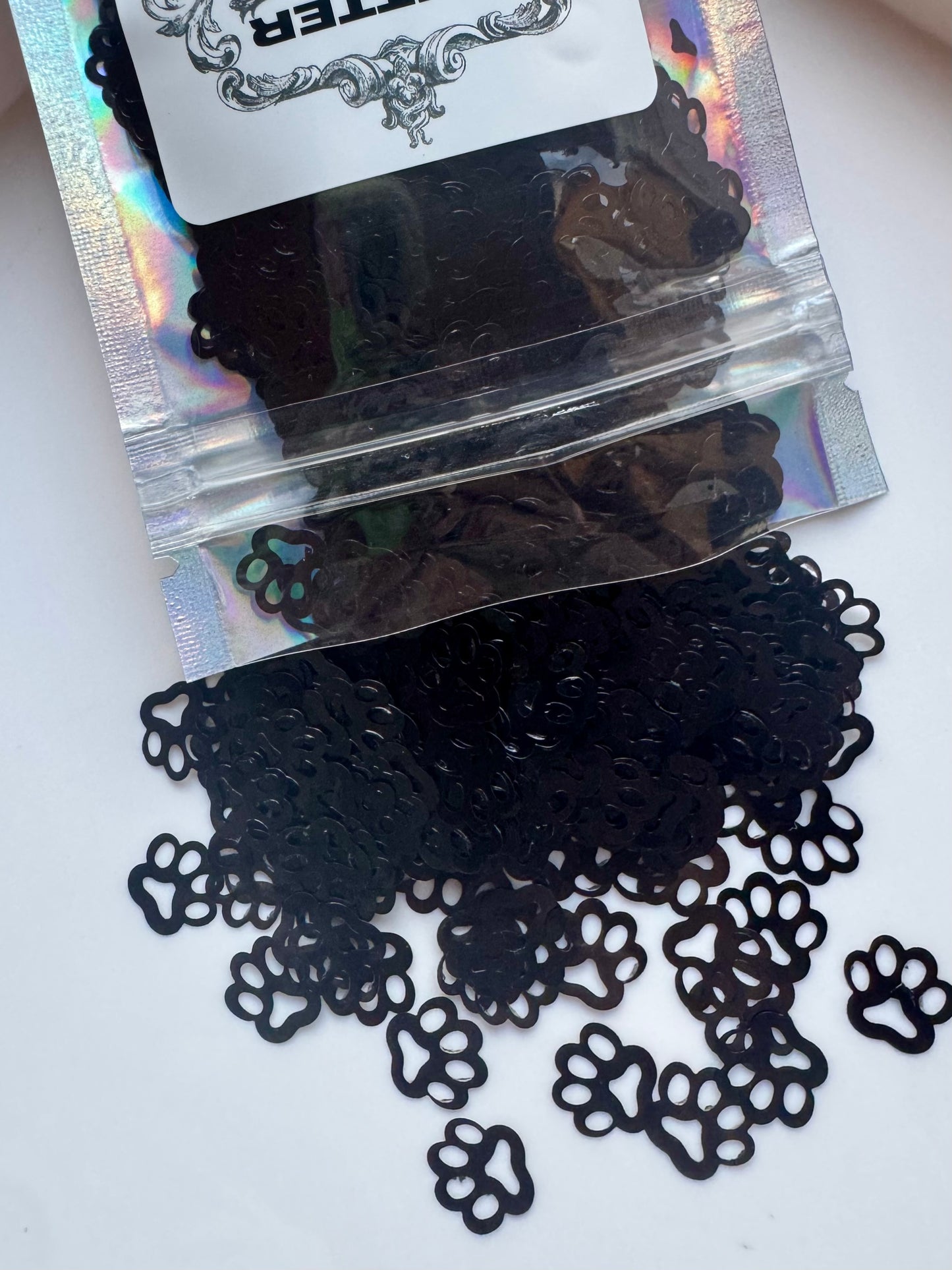 Black Paw Print