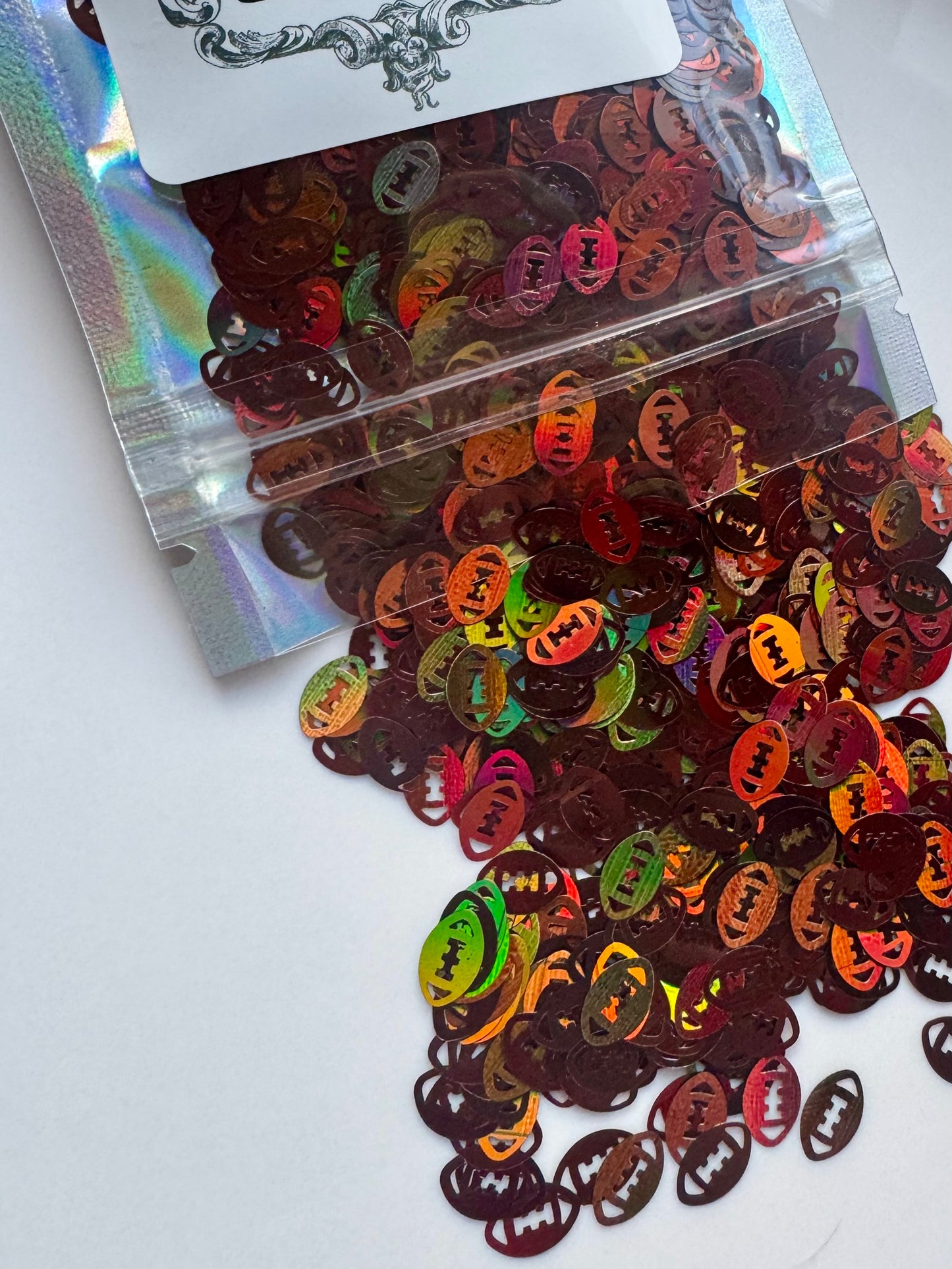 Brown Holographic Footballs