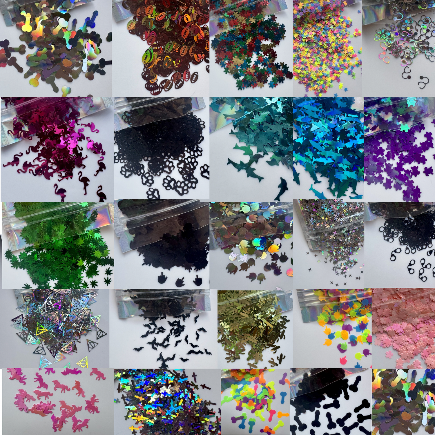 Shaped Glitter