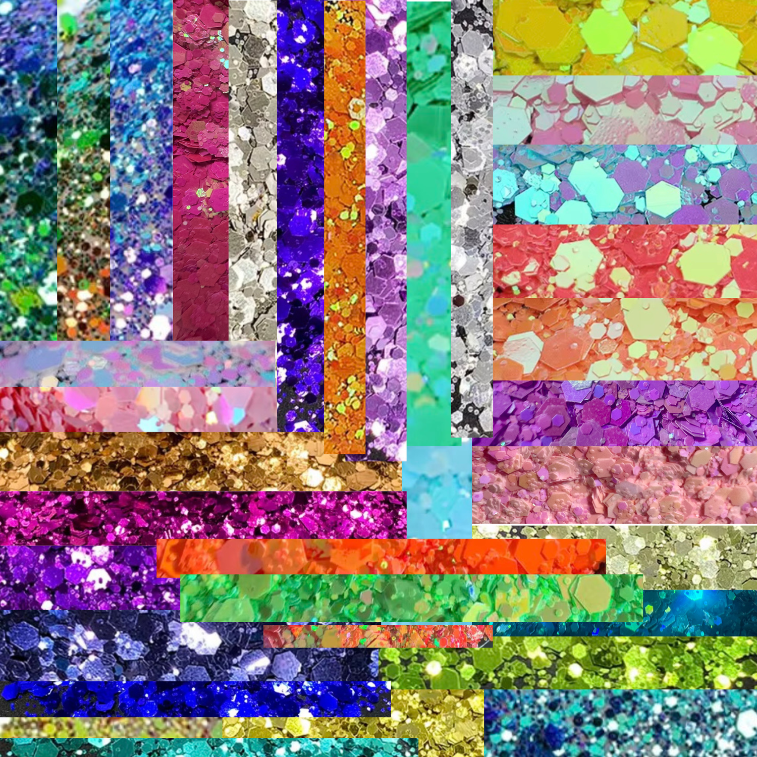 Solid Color Glitter