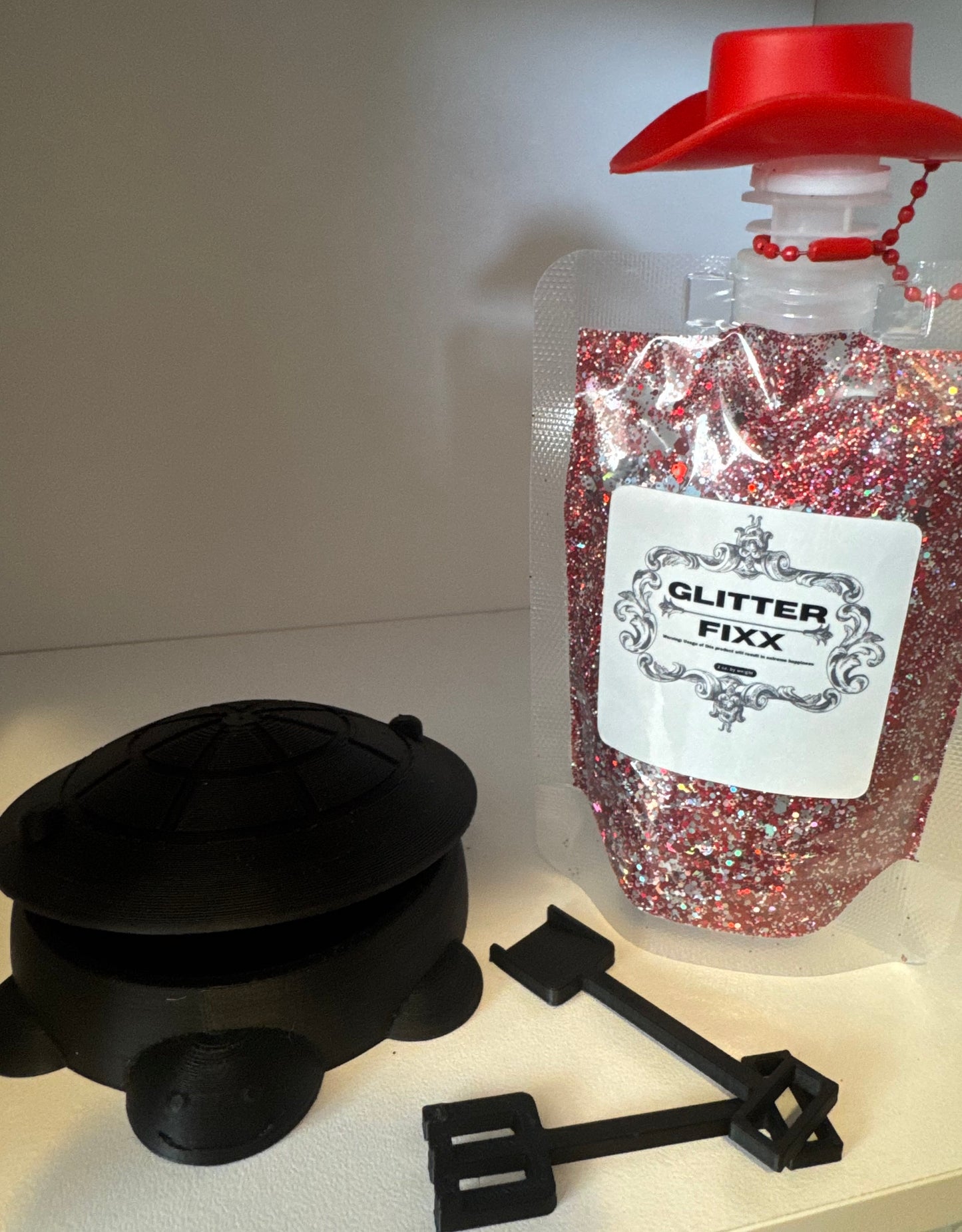 Desktop Bud & 1-Custom Glitter Mix