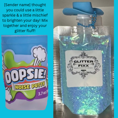 Send a Fluff- Putty and Glitter Kit