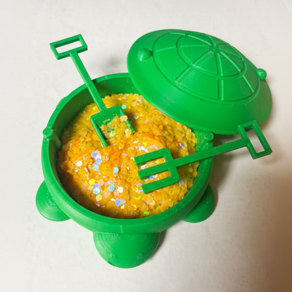 Brightened Turtle Slime - Full View