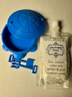 Desktop Bud & 1-Custom Glitter Mix